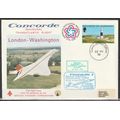 Concorde 3 - 1976 - Inaugural Flight Cover - British Airways - London Washington Dullas Airport