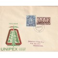 Union of South Africa (FDC) - 1960 - Prime Ministers and King George on Unipex Cover x2