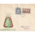 Union of South Africa (FDC) - 1960 - Prime Ministers and King George on Unipex Cover x2