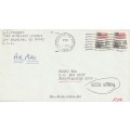 United States of America USA - 1984 - Postmarks Mail Incorrectly routed to Johannesburg California