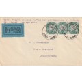 South Africa Union - 1935 - First Flight between Durban and Johannesburg at reduced price