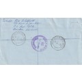 South Africa RSA Rhodesia Cover - 1975 - Umbogintwini Post Office Registered