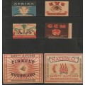 Match Box Labels - From around the world and some forgotten brands from South Africa