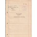 South Africa Union - 1916 - Revenue usage on Bond of Security