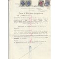 South Africa Union - 1927 - Revenue Usage on Morgage Bond