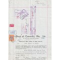 South Africa Union - 1927 1945 - Mixed Revenue Usage on Deed of Transfer