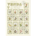 Venda - 1979 - First Definitive - Wild Flowers Flora - First Day Folder Large