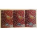 3 x Spiderman trading cards 2006