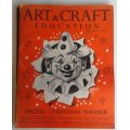3 x Art and craft education magazines, 1953, 1954, 1954