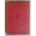 Empire or democracy (A study of The Colonial Question) by Leonard Barnes 1939