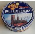Riberhus imported butter cookies tin