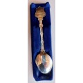 Exquisite Cornwall silver plated souvenir spoon