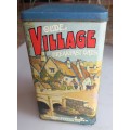 Vintage Olde Village breakfast oats tin