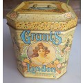 Vintage Grants London coffee tin