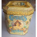 Vintage Grants London coffee tin