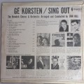 Ge Korsten - Sing out LP