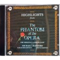 Highlights from The phantom of the opera cd