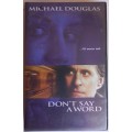 Don`t say a word VHS