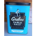 Cerebos table salt tin