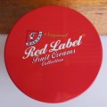Bakers original red label tin