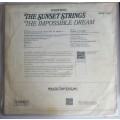 The sunset strings - The impossible dream LP