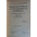 Inleiding tot de taalkunde en tot de geschiedenis van het Nederlands