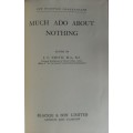 The Warwick Shakespeare: Much ado about nothing edited by JC Smith