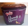 Simba peanuts & raisins tin