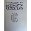 The Oxford university press dictionary of quotations