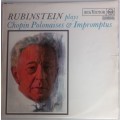 Rubinstein plays Chopin Polonaises & Impromptus LP