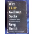 Why I left Goldman Sachs by Greg Smith