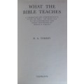 What the Bible teaches by RA Torrey