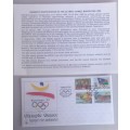 Olympic games FDC