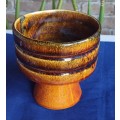 Vintage flower arrangement pot