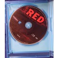 Red blue ray dvd