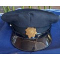 Antique HJ Henochsberg Johannesburg police hat