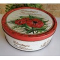 Vintage collection tin