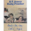 BT Jones Baby Powder sign