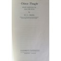 Chinese thought from Confucius to Mao-Tse-Tung by HG Creel