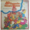 40 Favourite nursery rhymes LP