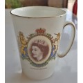 1953 Elizabeth II coronation porcelain cup