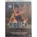 The chronicles of Riddick dvd