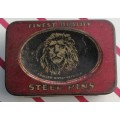 Finest quality steel pins tin - Vir bonjourparis40