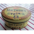 Beacon Mactavish`s butterscotch tin