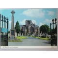 Vintage postcard: St. Mary`s Church, Haddington