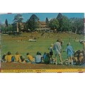 Vintage postcard: Toowoomba, Q. Grammar school sports day