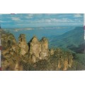 Vintage postcard: Katoomba, The blue mountains Australia