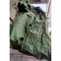 Vintage army poncho