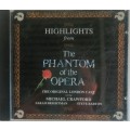 Highlights from The Phantom of the opera cd