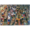 Postcard: Floating market Thailand